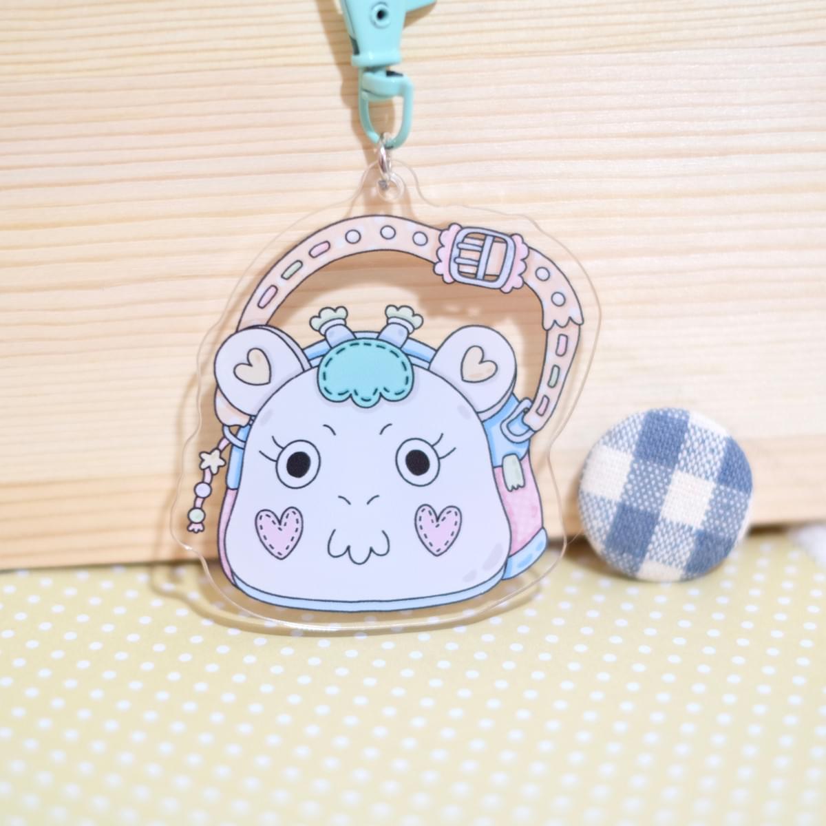 ✿ lAZy Q 包包鑰匙扣