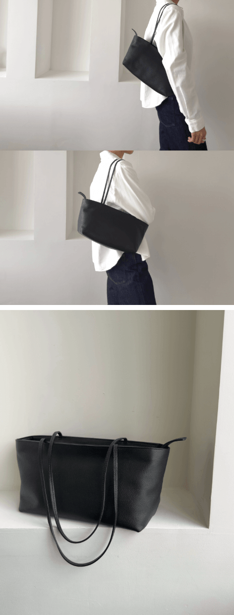 Leather Shopper S