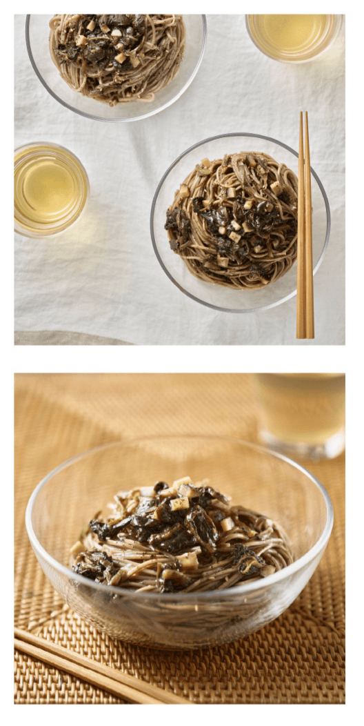 紫蘇蕎麥涼麵