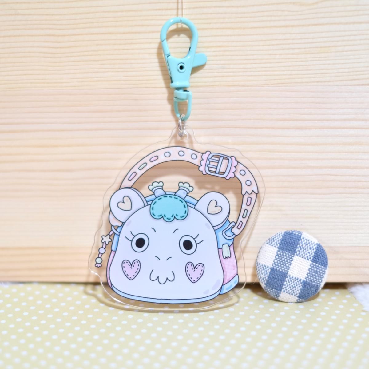 ✿ lAZy Q 包包鑰匙扣