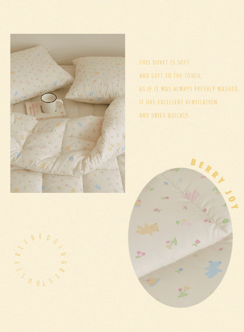 berry joy - hug me 無塵四季被 (韓國製)