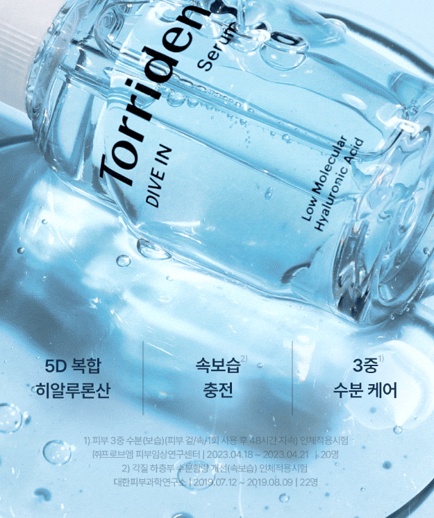 Torriden 低分子透明質酸保濕安瓶精華 50mL+50mL