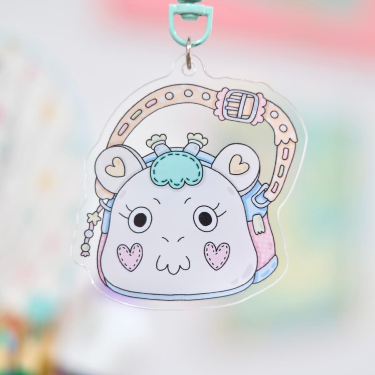 ✿ lAZy Q 包包鑰匙扣