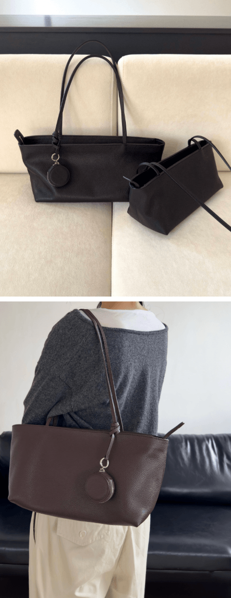 Leather Shopper S