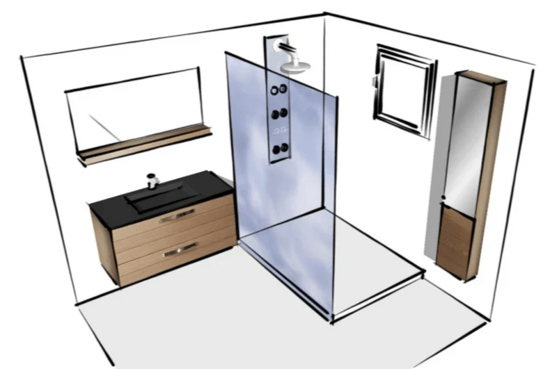 Douche a l'italienne - Bordeaux Douche a l'italienne - Bordeaux