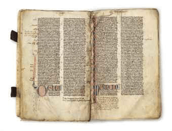 Notebook from the 13th century. Notebook from the 13th century.