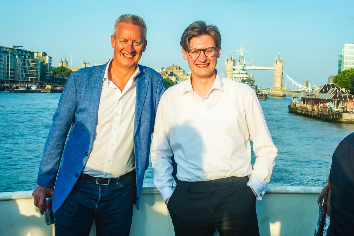 Chairman of SBN Russell Dalgleish (left) and new CEO Scott Dalgleish (right) Chairman of SBN Russell Dalgleish (left) and new CEO Scott Dalgleish (right)