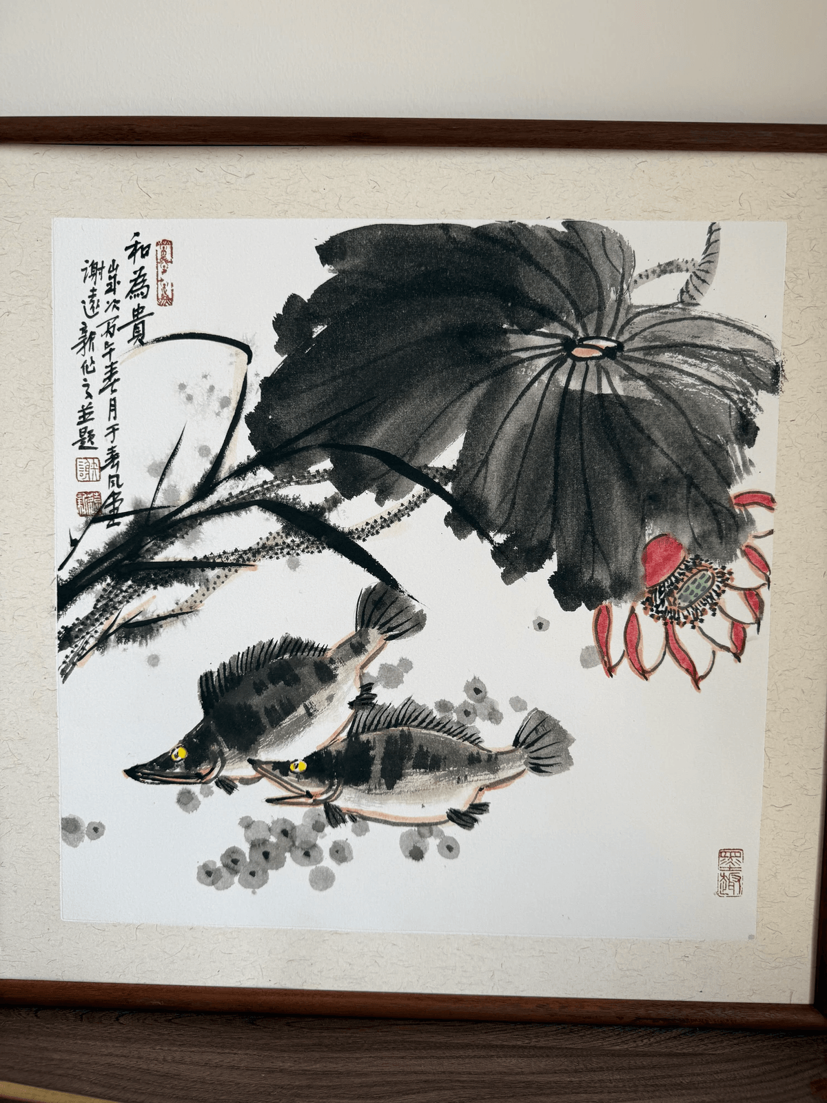 《和风有余》谢远新教授原创手绘国画