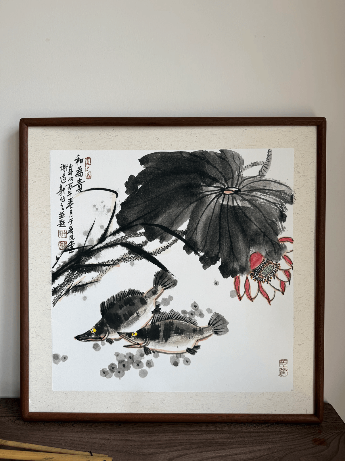 《和风有余》谢远新教授原创手绘国画