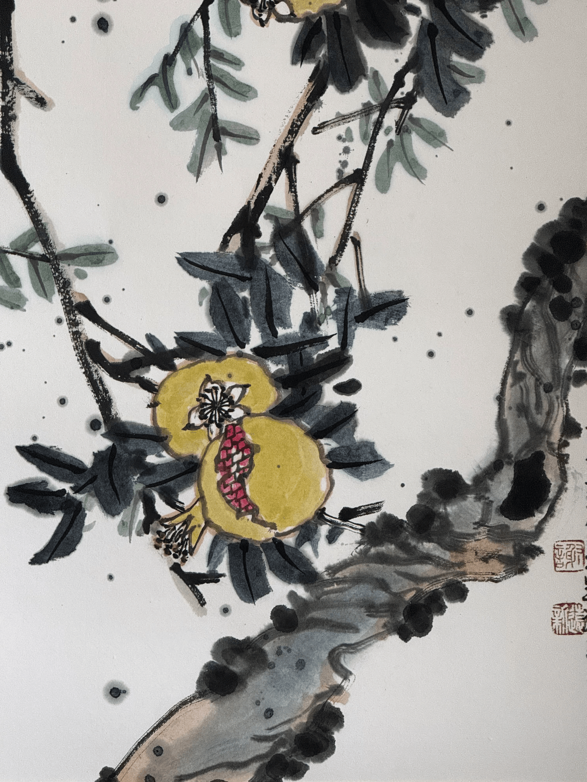 《多子多福》谢远新教授原创手绘国画