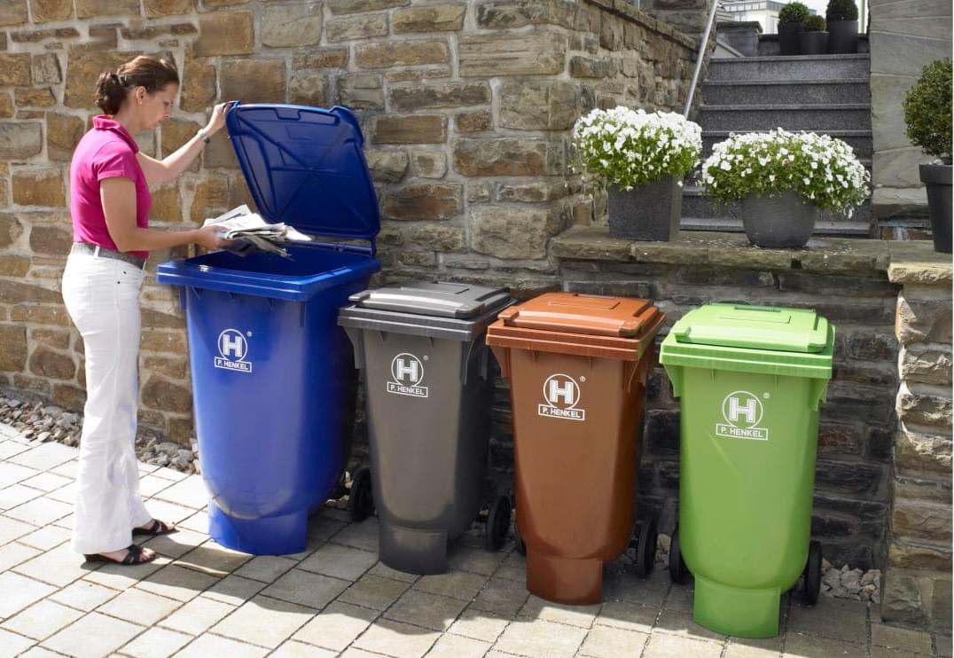 Bacs biodechets à fond spherique personnalisation Bacs biodechets à fond spherique personnalisation