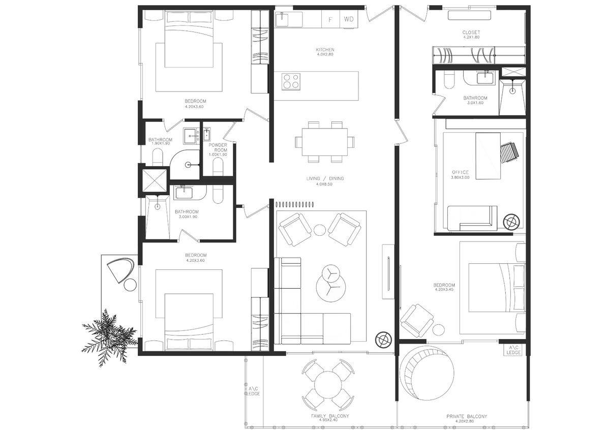 Apartments floor Plan Apartments floor Plan