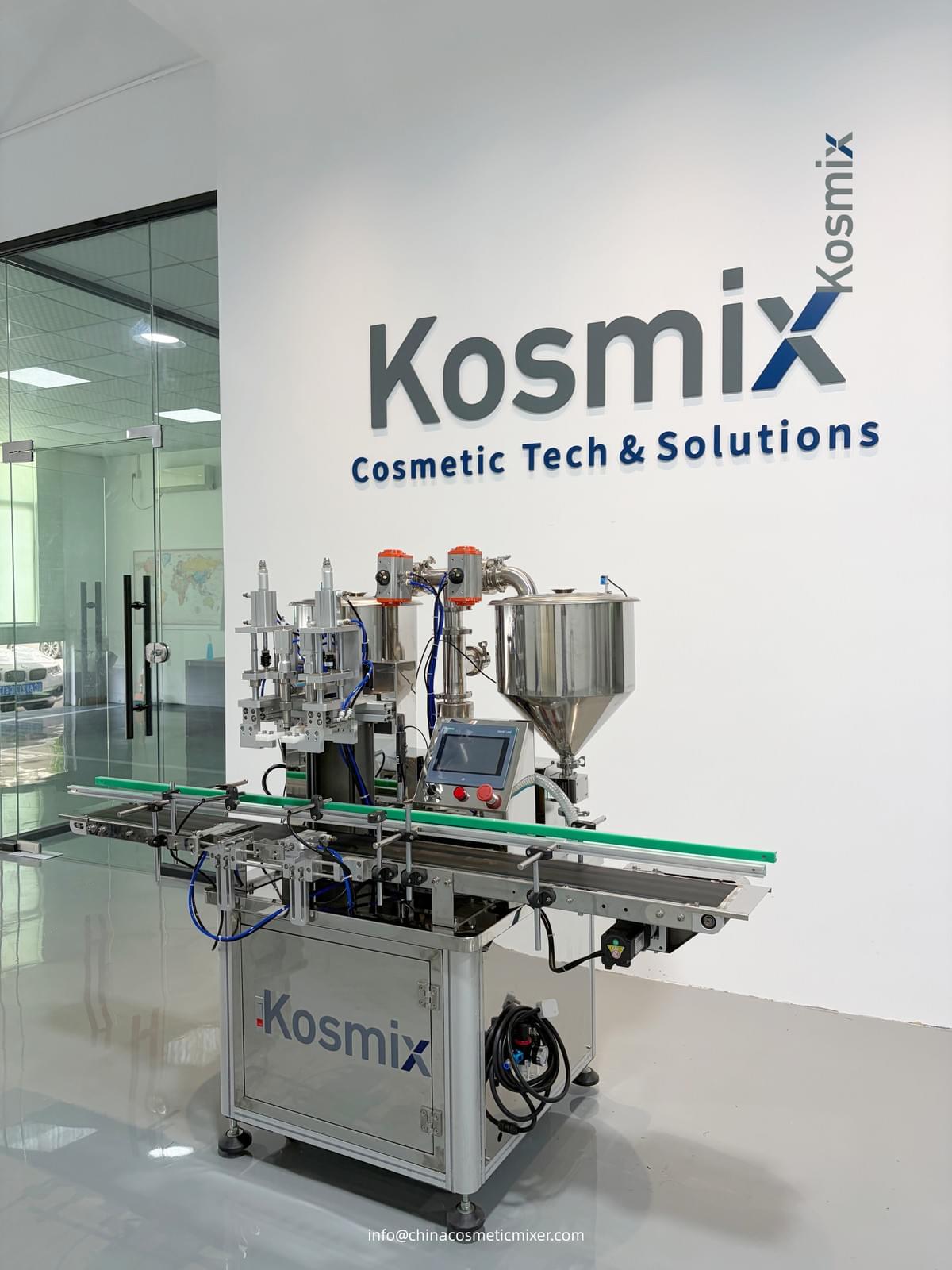 Semi-Automatic Double Head Liquid Filling Machine