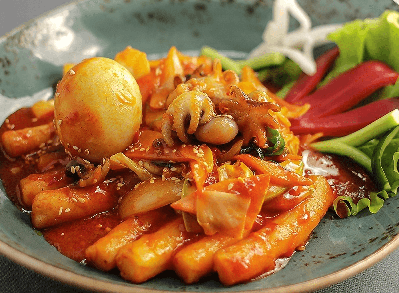 Bánh gạo cay Hàn Quốc - Món ăn mang đậm hồn ẩm thực xứ kim chi Bánh gạo cay Hàn Quốc - Món ăn mang đậm hồn ẩm thực xứ kim chi
