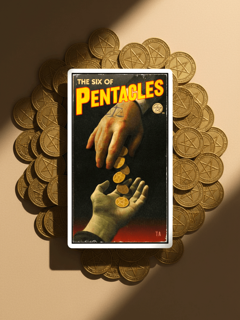 塔羅與文化|聖誕節特別篇:從「錢幣六」談給予、餘裕與不對等|雨露均占|西洋牌卡骨董店|塔羅|雷諾曼|占卜術 塔羅與文化|聖誕節特別篇:從「錢幣六」談給予、餘裕與不對等|雨露均占|西洋牌卡骨董店|塔羅|雷諾曼|占卜術