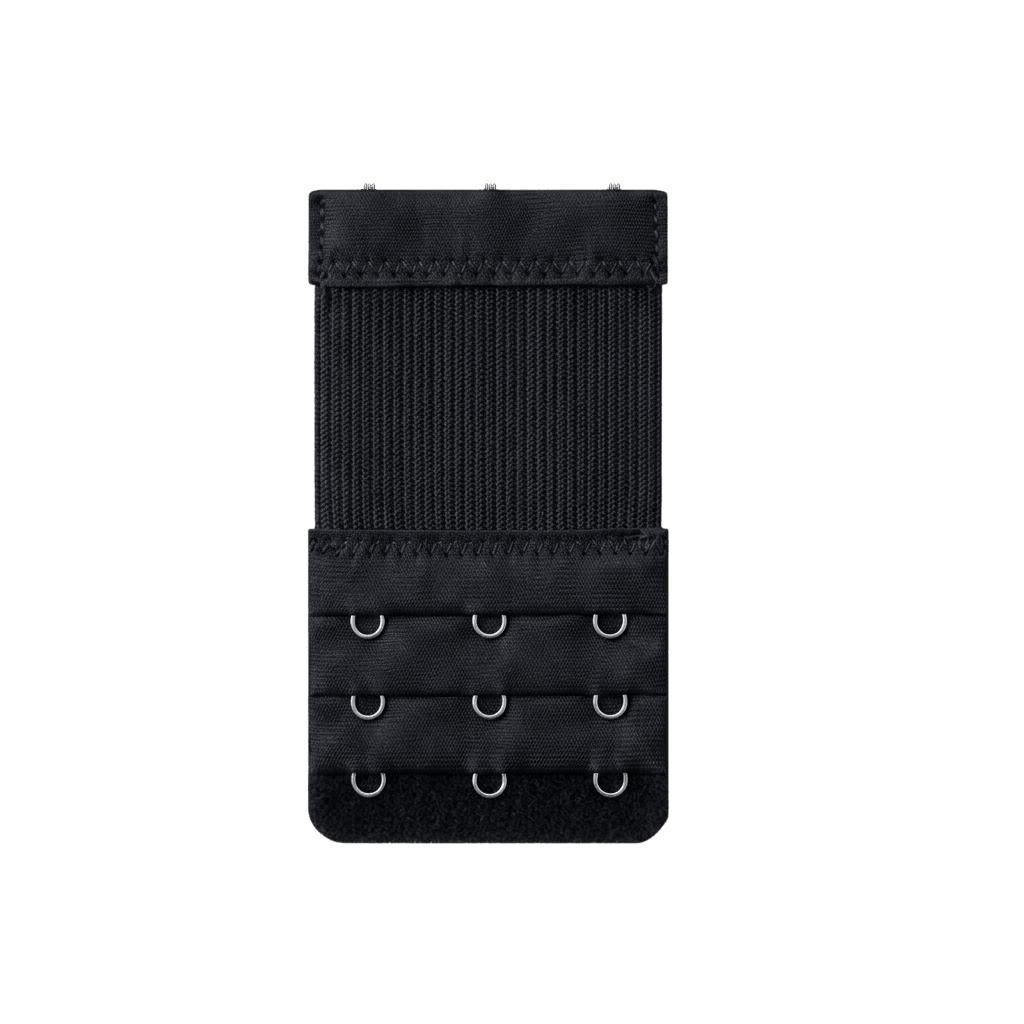 Elastic with three-button closure