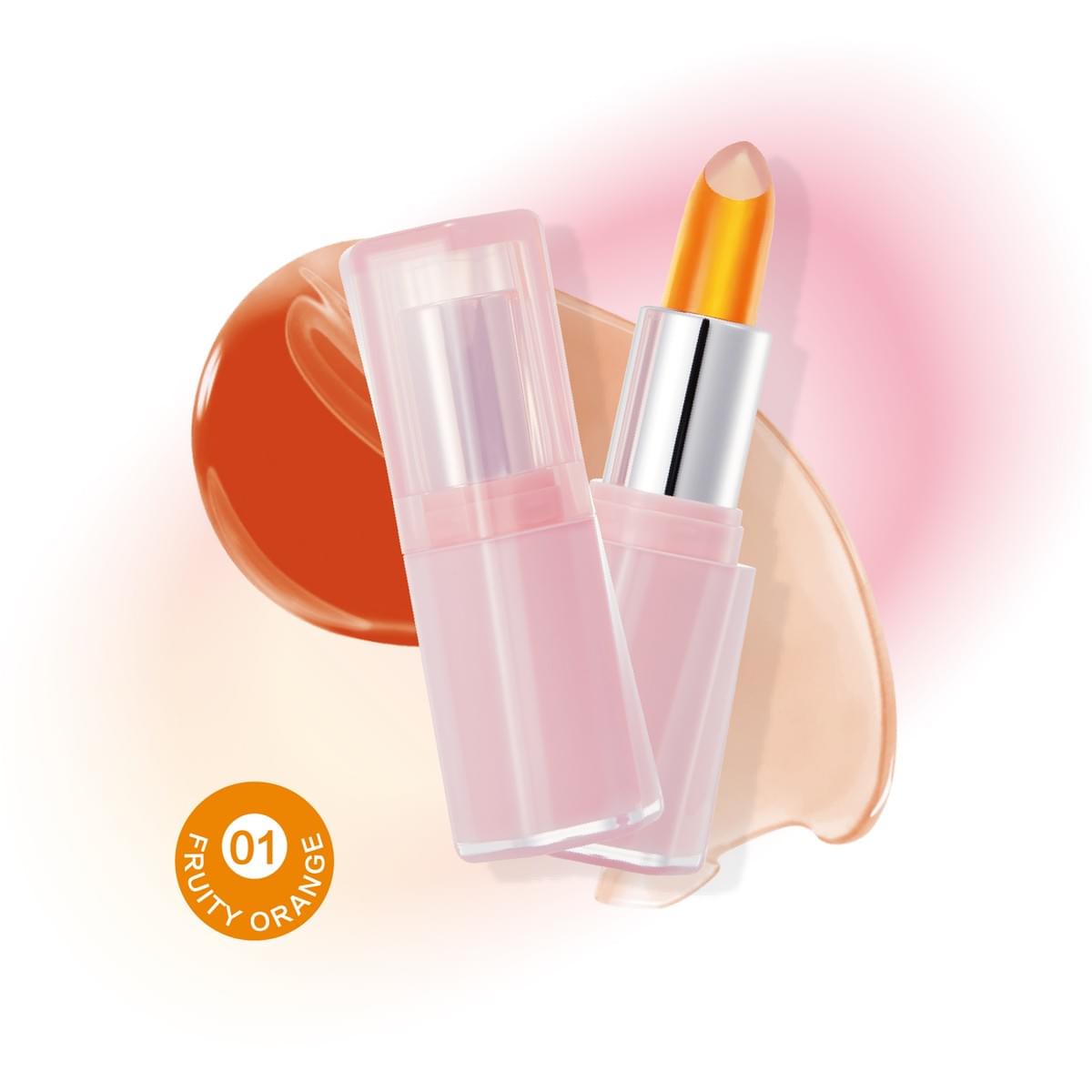 High Shine Crystal Lipstick Color changing and Moisturizing lipstick