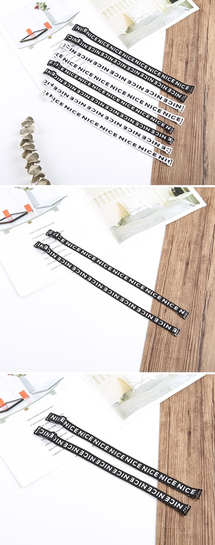 Nice letter shoulder strap