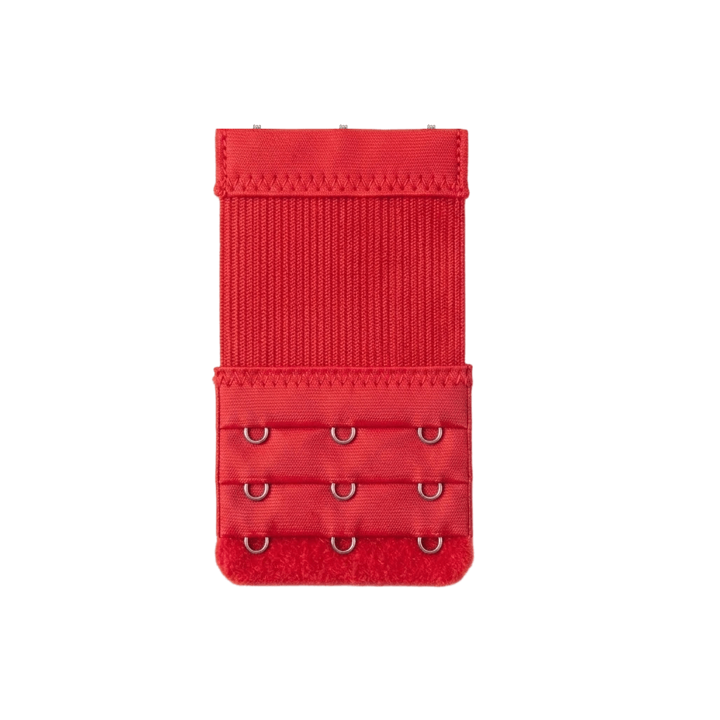 Elastic with three-button closure