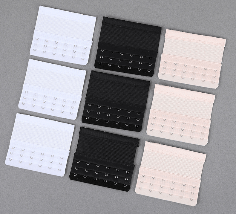 Elastic three rows six buttons 11.4cm