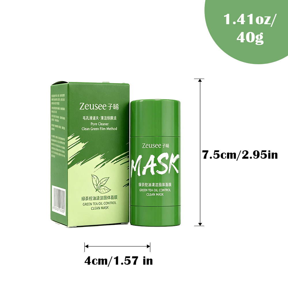 MH24 Green Tea Oil Control Clean Mask