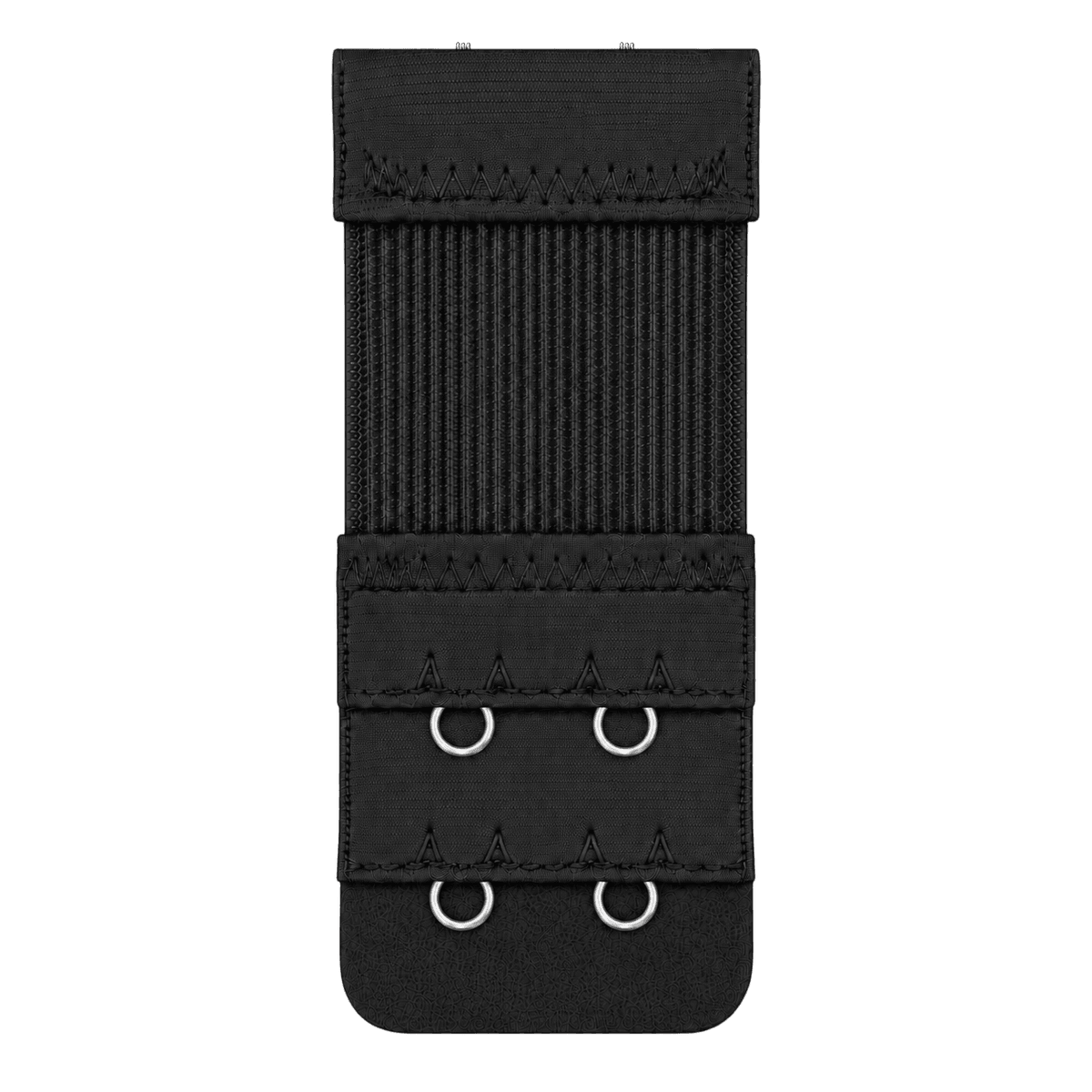 Elasticated waistband with two rows of two buttons