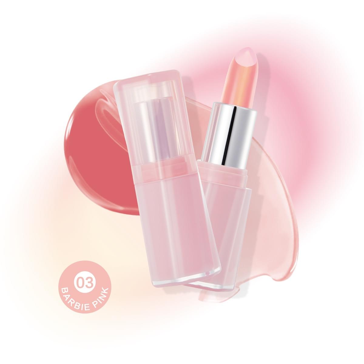 High Shine Crystal Lipstick Color changing and Moisturizing lipstick