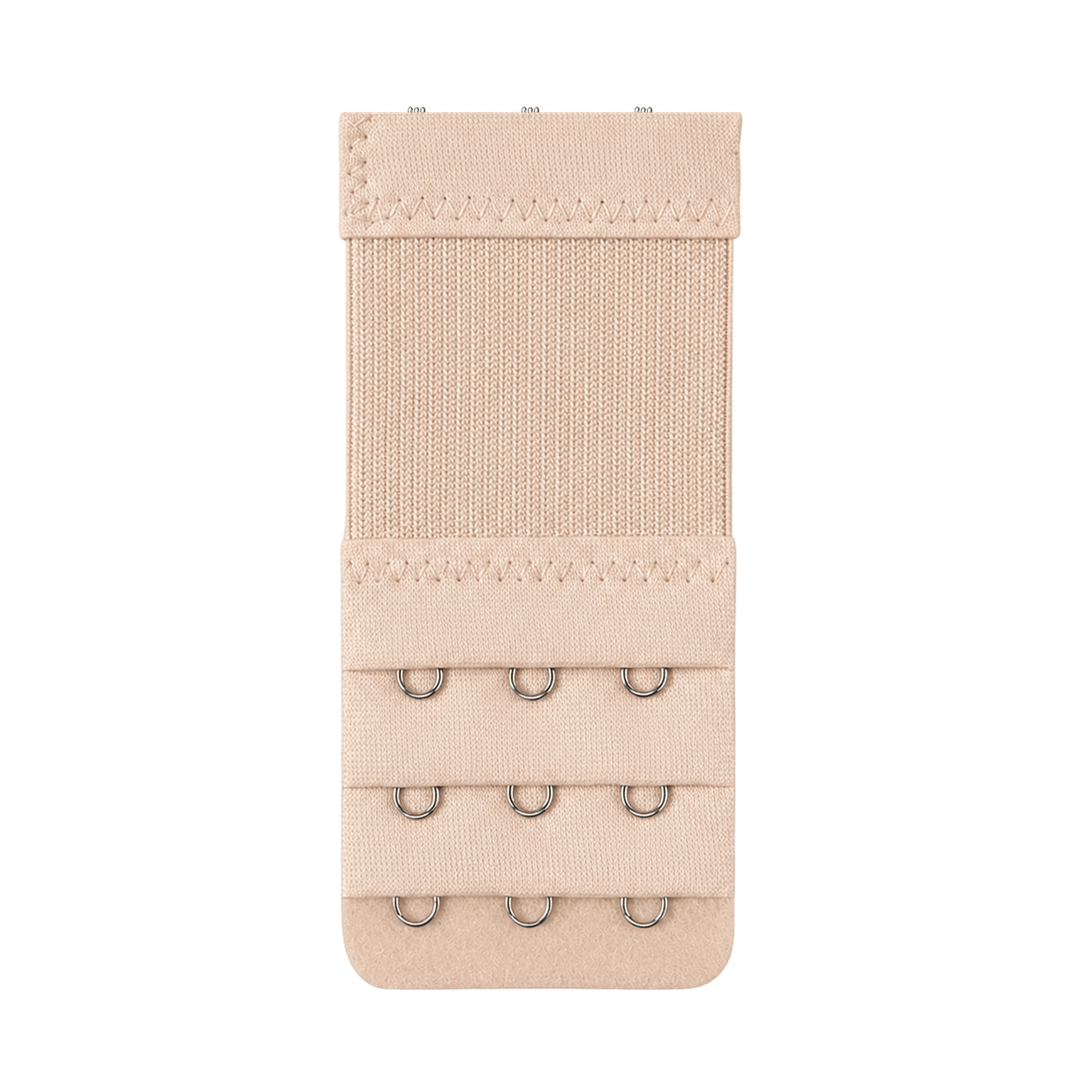 Small three-hook elastic closure