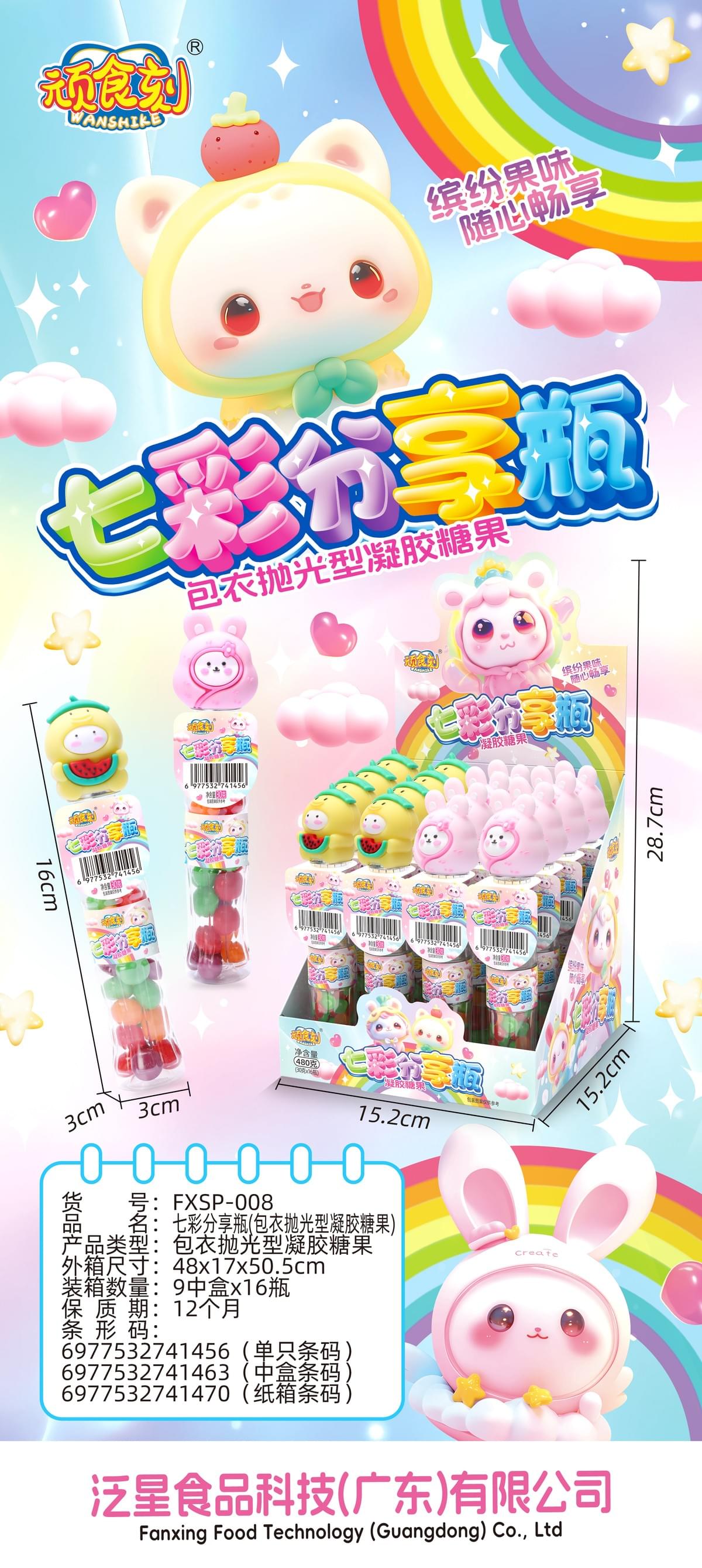 FX-605 Colorful Sharing Bottle