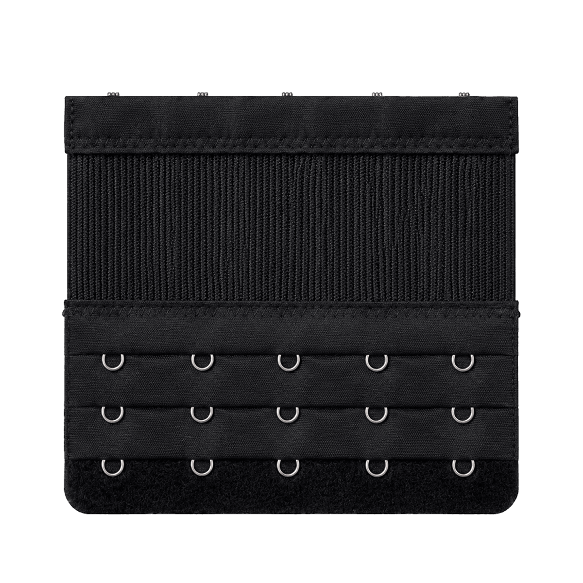 Elastic with five-button closure