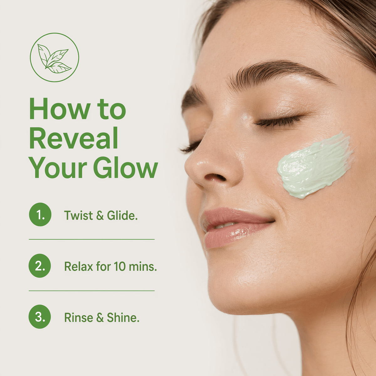 MH24 Green Tea Oil Control Clean Mask