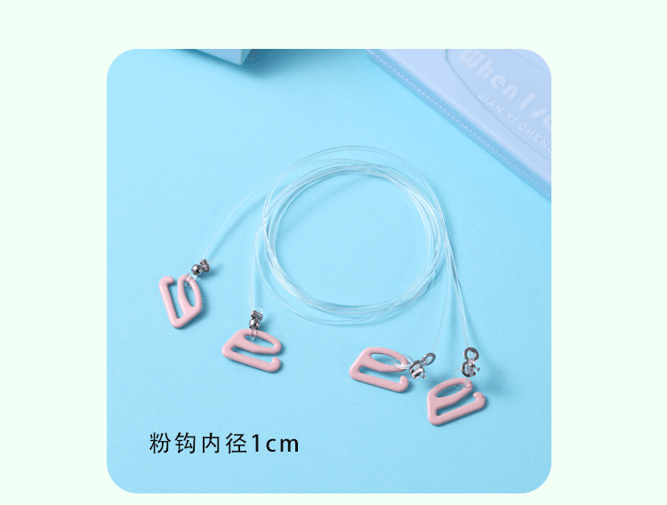 Pink buckle spaghetti straps