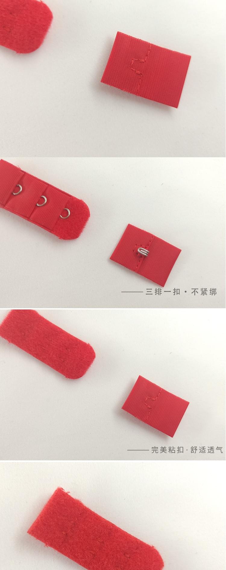 Three rows of one buckle buckle extension buckle