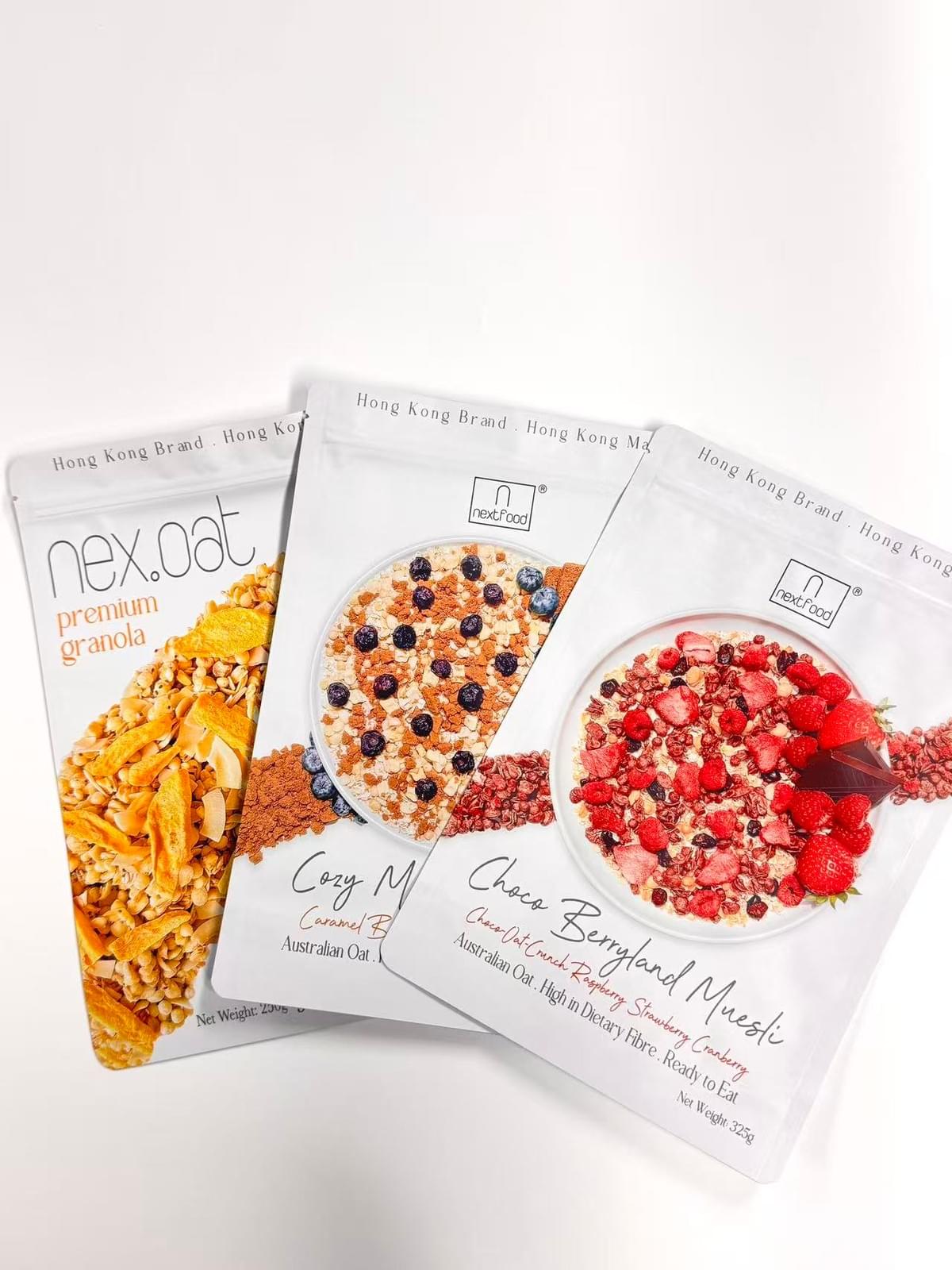 Choco Berryland Cereal / Cozy Morning Cereal / Tropical Granola Cereal