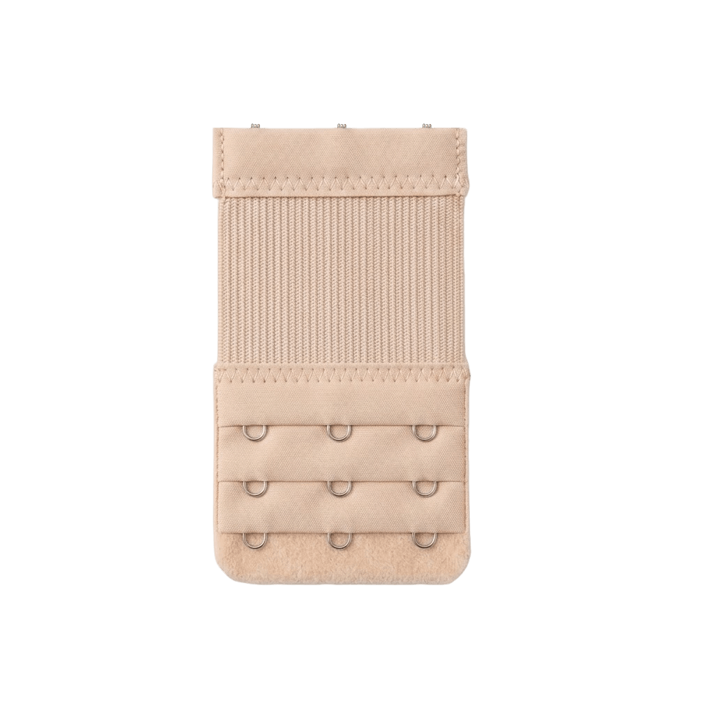 Elastic with three-button closure