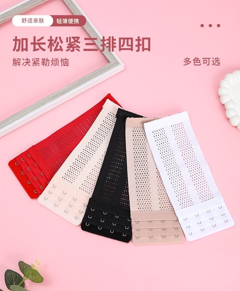 Extended elastic three rows four buttons 20cm