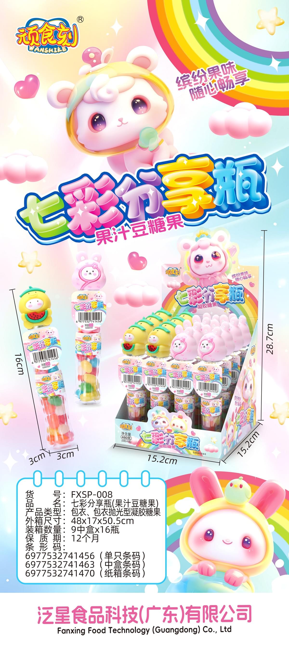 FX-605 Colorful Sharing Bottle