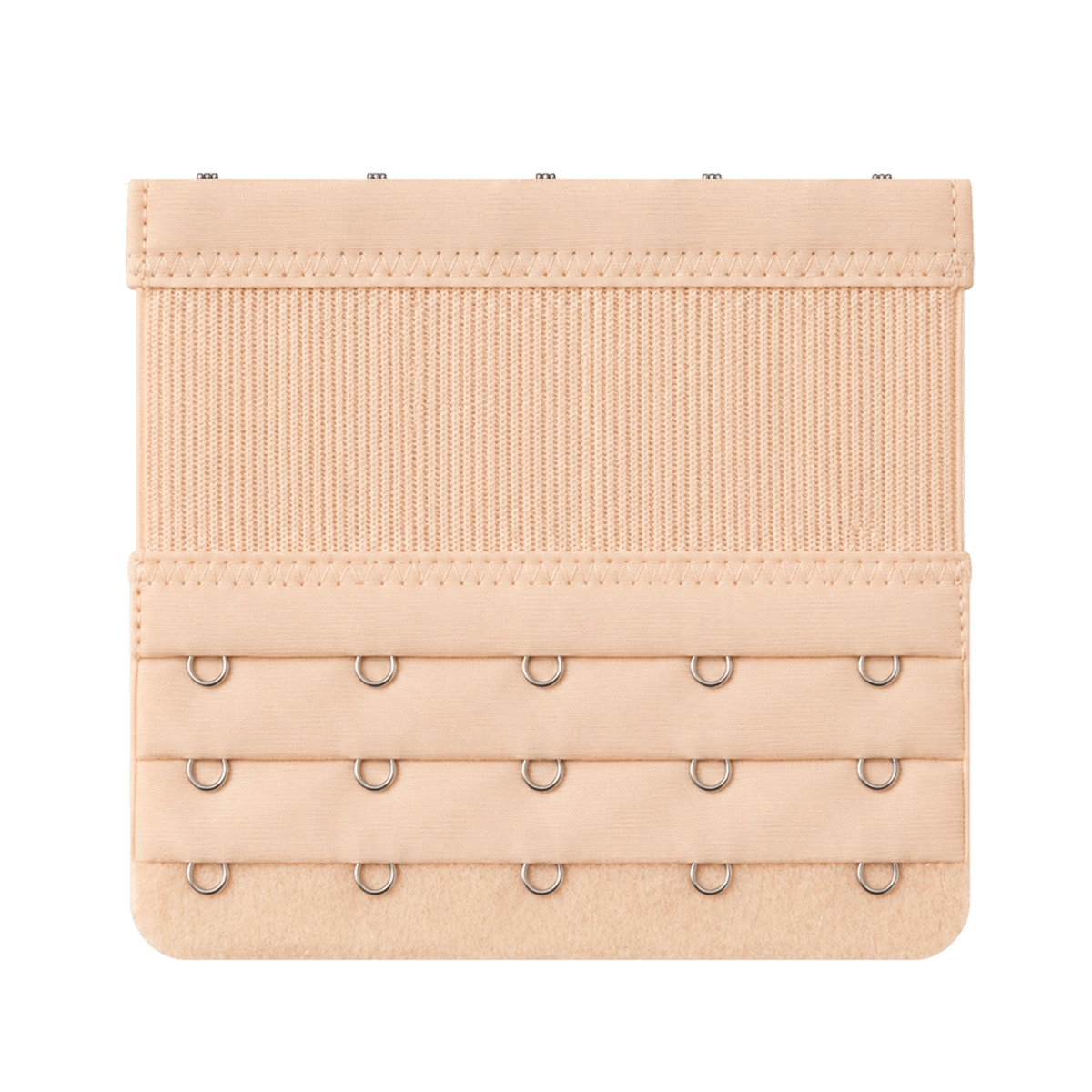 Elastic with five-button closure