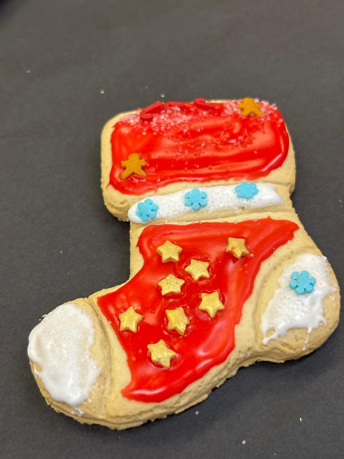 Student-decorated cookie. Student-decorated cookie.