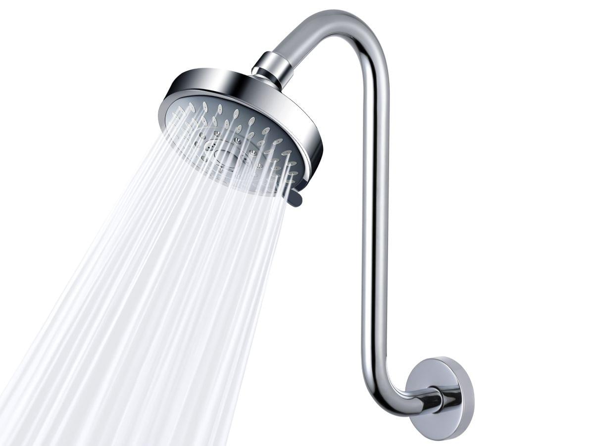 12 Inch Shower Head Extension Arm with Flange