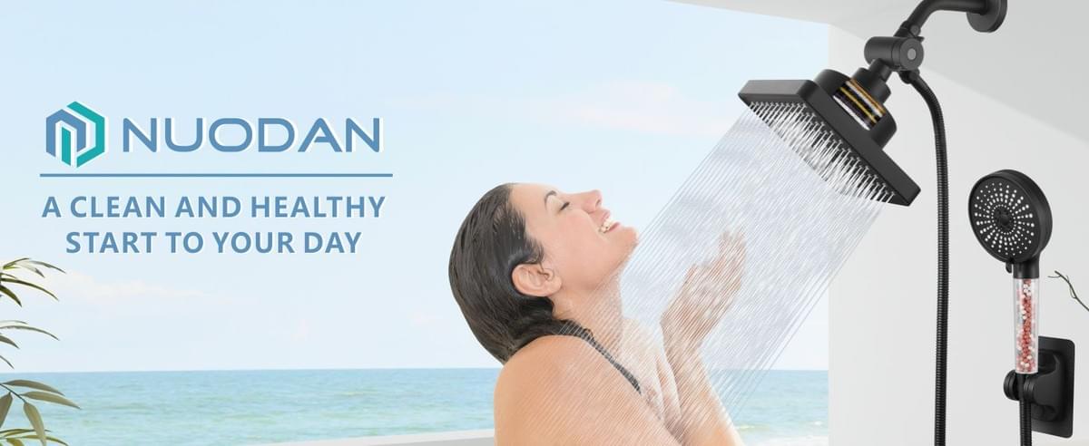 Filtered Shower Head with Handheld Combo,with Self-adhesive Holder/59