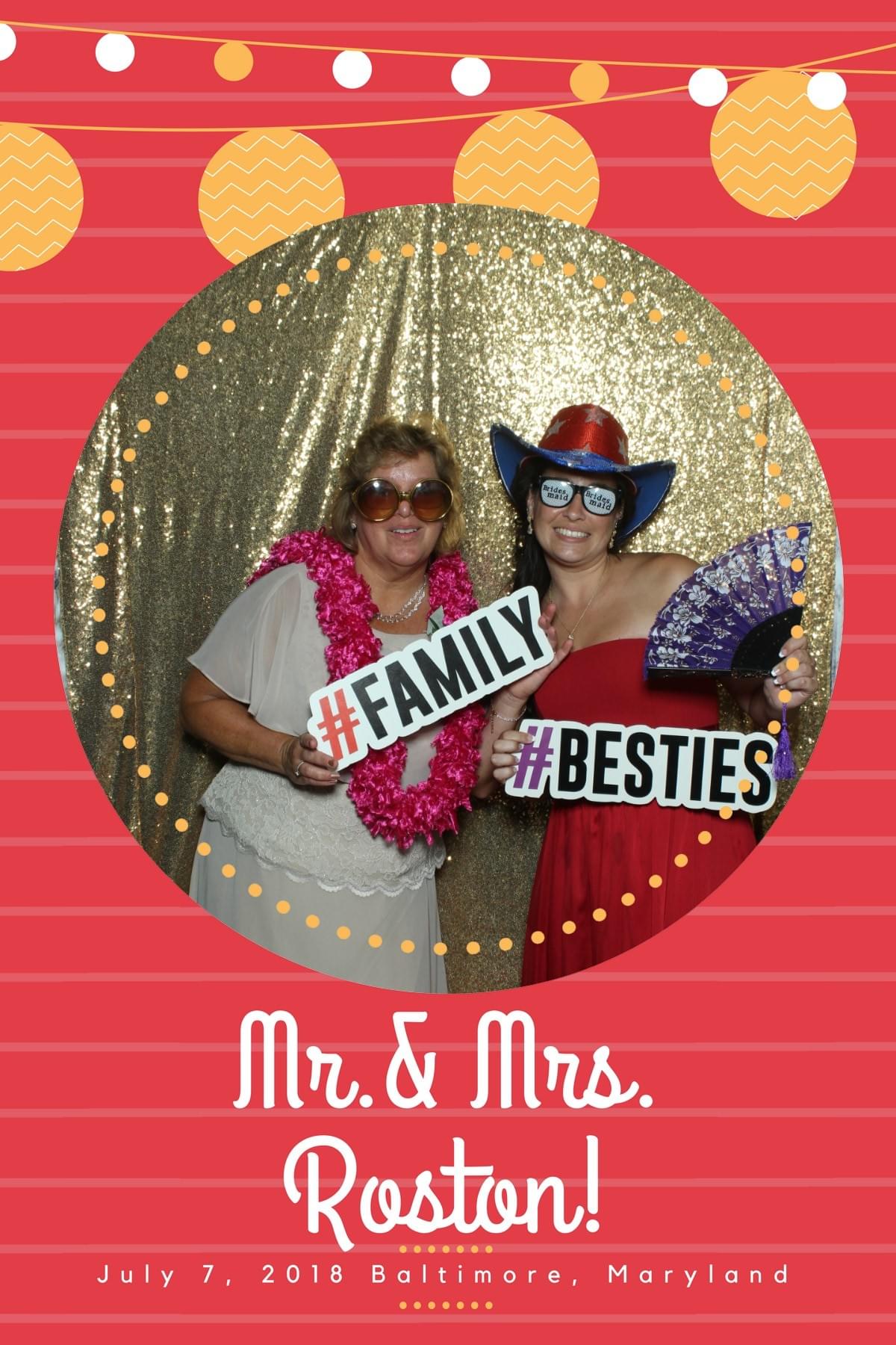 Unique photo booth overlays and props for Baltimore weddings Unique photo booth overlays and props for Baltimore weddings