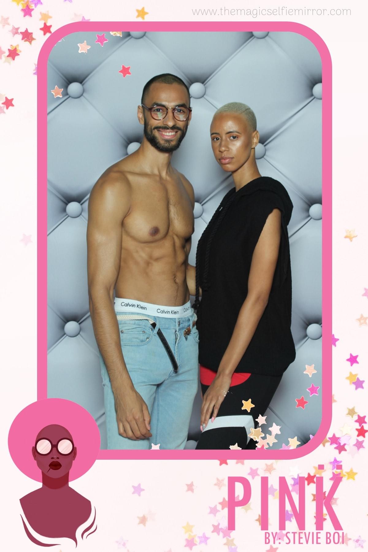 Beautiful models at Stevie Boi's Pink Factory at Metropolitan Pavilion in New York City Beautiful models at Stevie Boi's Pink Factory at Metropolitan Pavilion in New York City