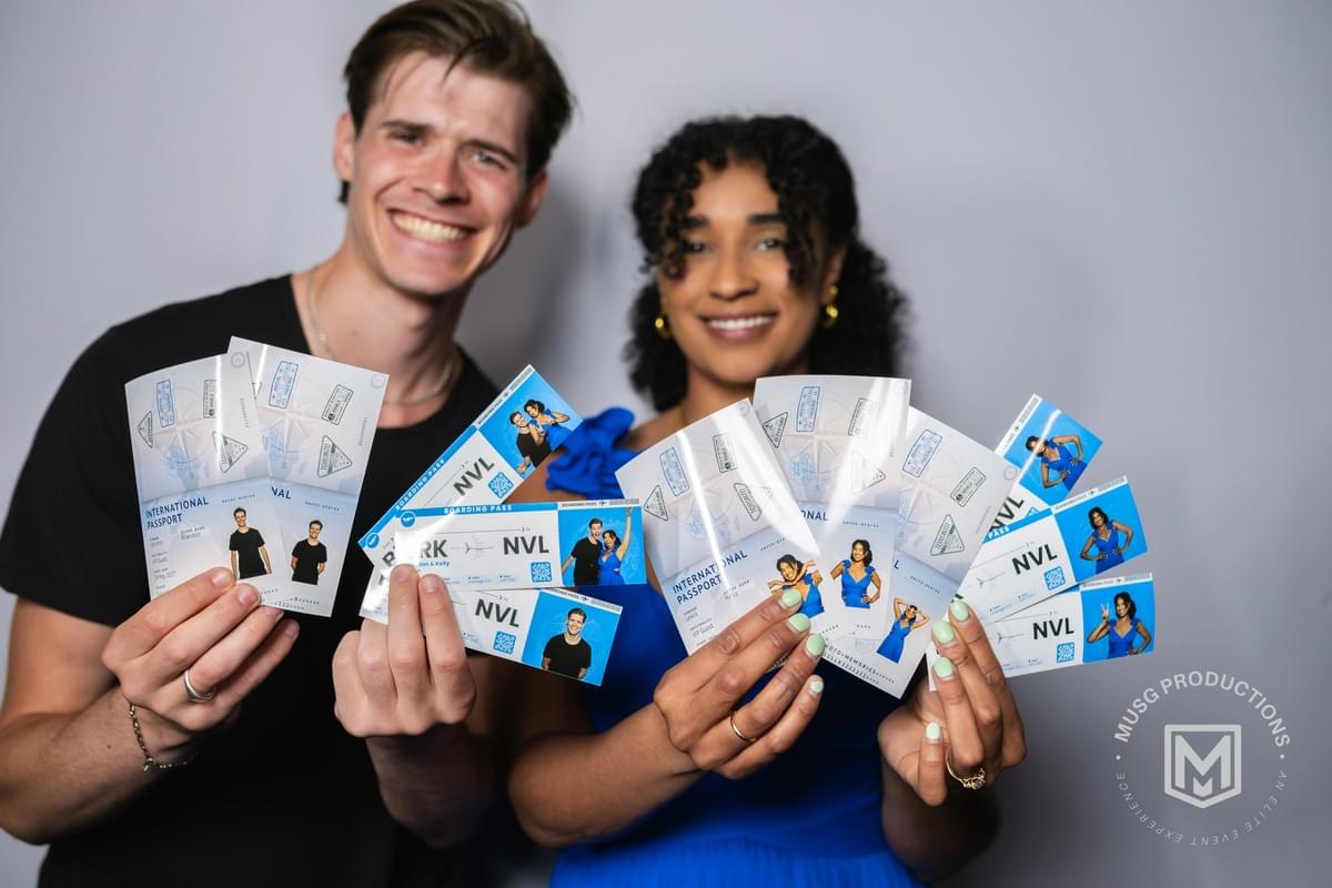 Travel Destinations Experience photobooth by MUSG Productions with world landmarks, tropical backdrops, and vacation-themed props for destination wedding vibes and travel-inspired parties Travel Destinations Experience photobooth by MUSG Productions with world landmarks, tropical backdrops, and vacation-themed props for destination wedding vibes and travel-inspired parties