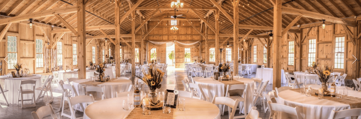 the interior of the Pond View Farm wedding venue in Northern Harford County, Maryland the interior of the Pond View Farm wedding venue in Northern Harford County, Maryland