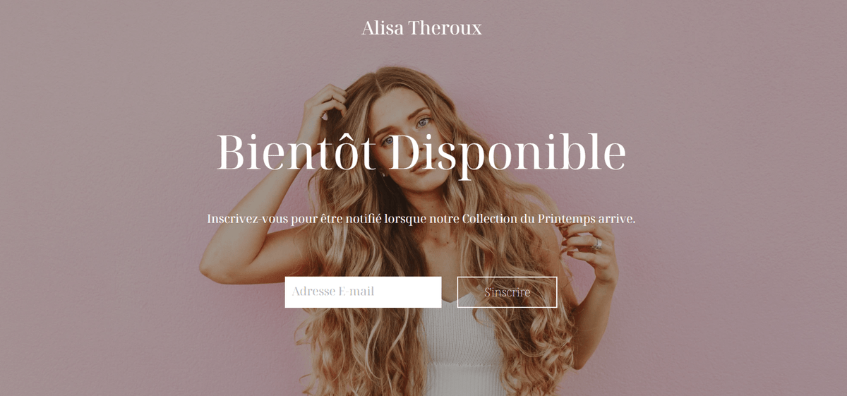 Exemples de pages de destination uniques Exemples de pages de destination uniques