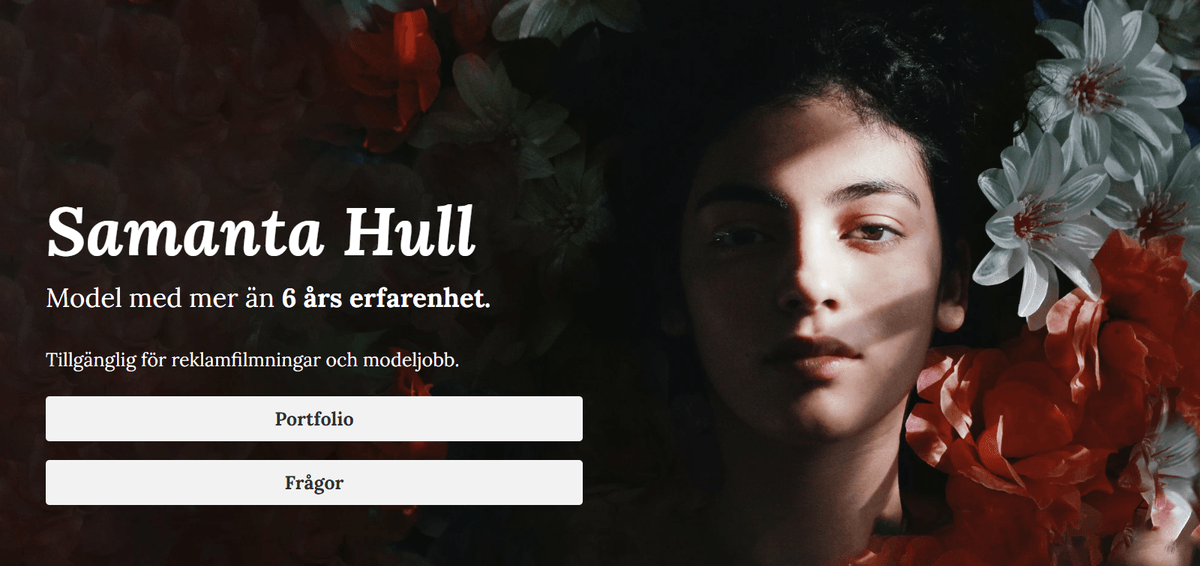 Skapa en imponerande modellportföljwebbplats Skapa en imponerande modellportföljwebbplats