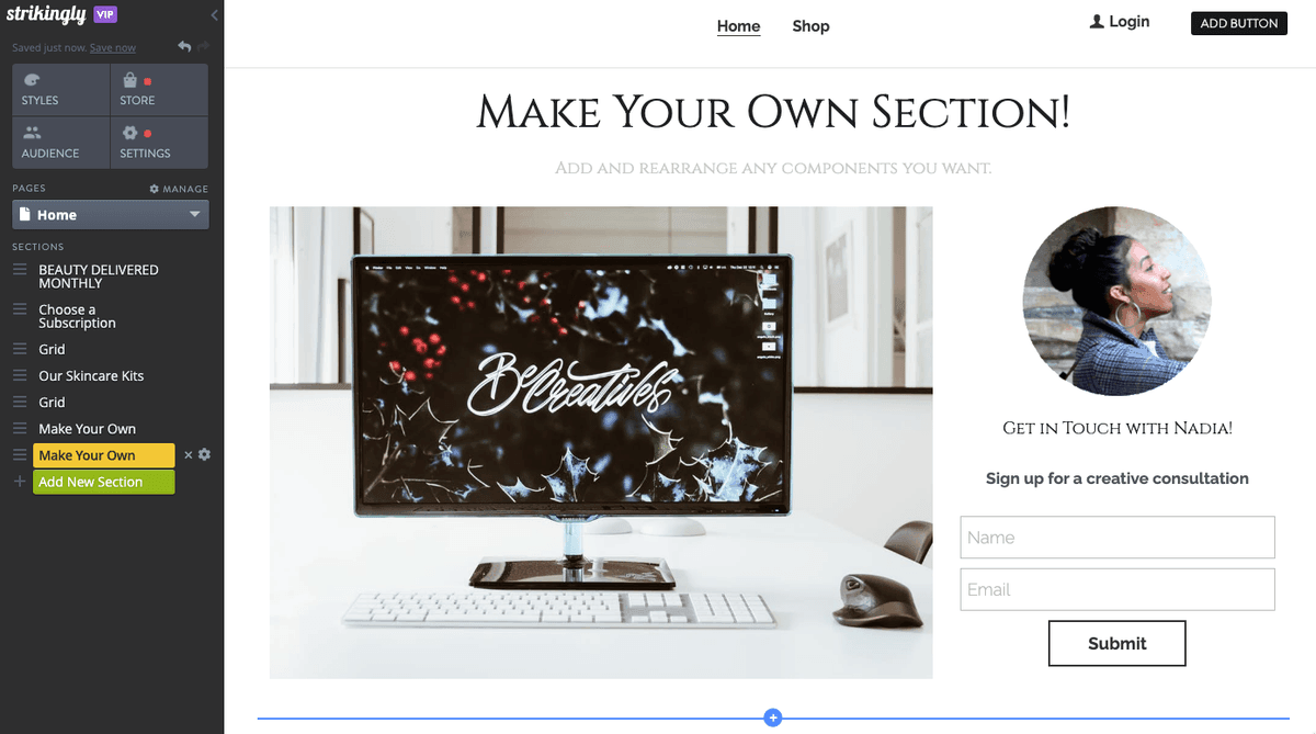 Nâng Tầm Thiết Kế Trang Web Của Bạn Với Strikingly Nâng Tầm Thiết Kế Trang Web Của Bạn Với Strikingly