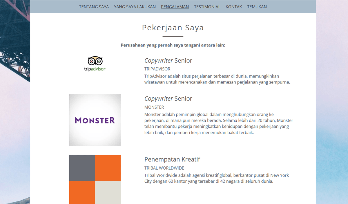 Skapa en framstående digital marknadsföringsportfölj Skapa en framstående digital marknadsföringsportfölj