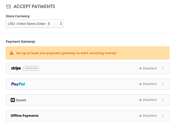 Tùy chọn thanh toán trực tuyến Tùy chọn thanh toán trực tuyến